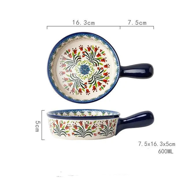 Nordic Ceramic Dinnerware Bakeware Set