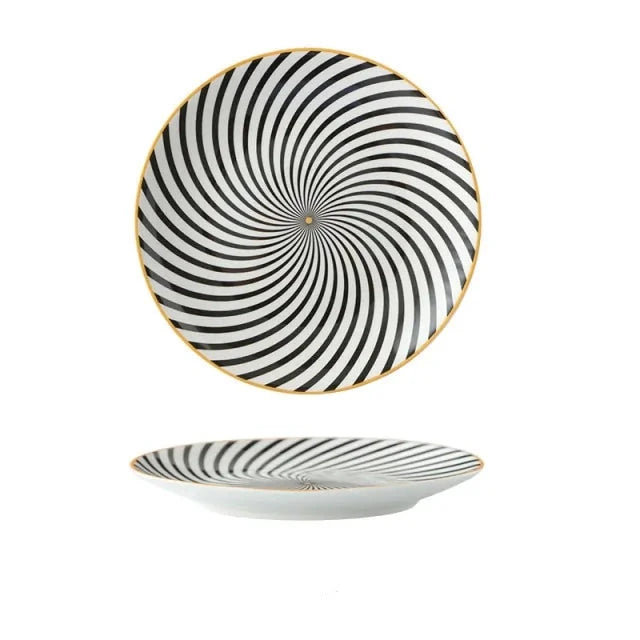 Pattern Ceramic Plate