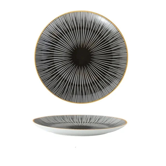 Pattern Ceramic Plate