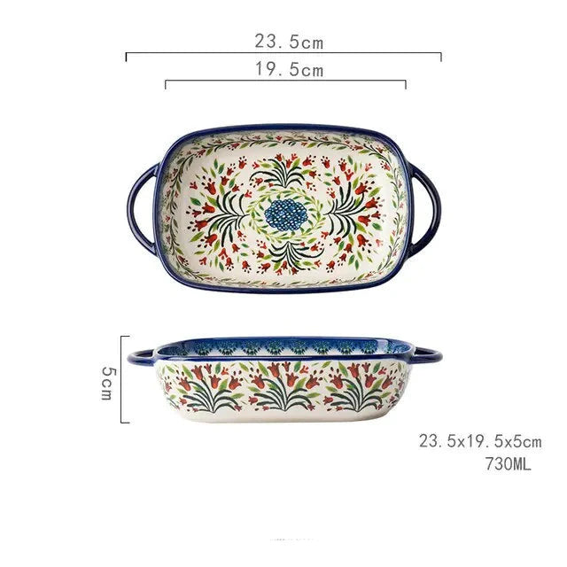 Nordic Ceramic Dinnerware Bakeware Set