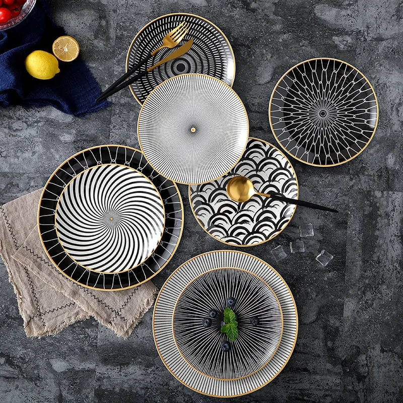 Pattern Ceramic Plate