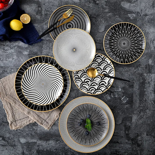 Pattern Ceramic Plate