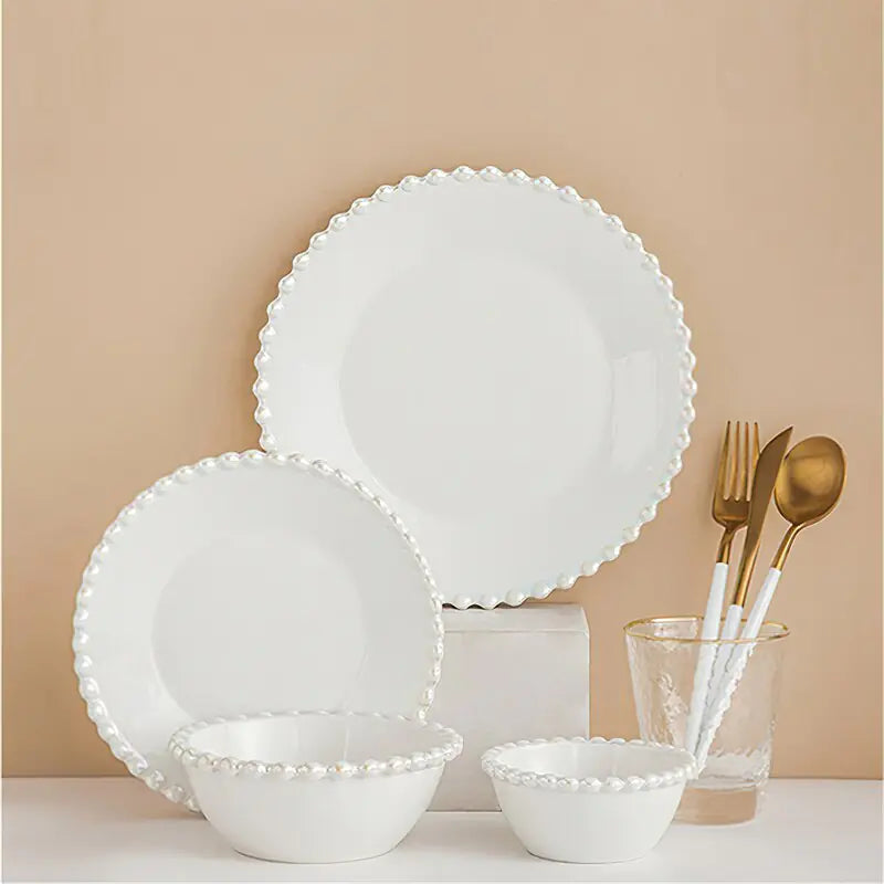 Ceramic Tableware Set Nordic Pearls