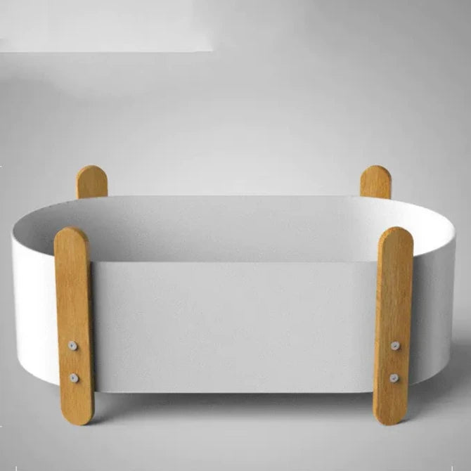 Nordic Iron Planter with Creative Minimalist Design