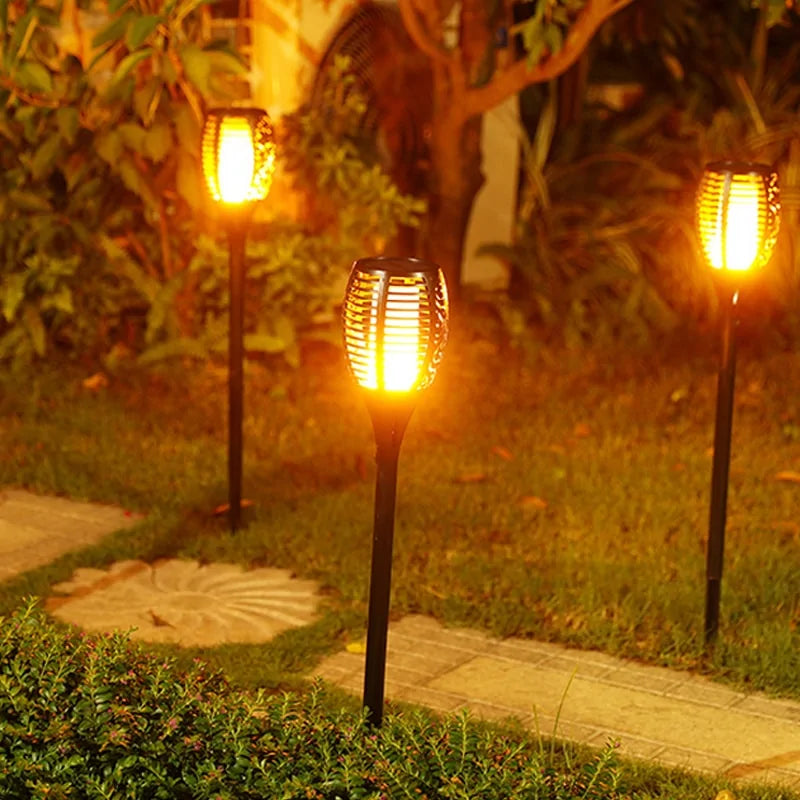Solar-Powered Ti-Ki Torch Lights