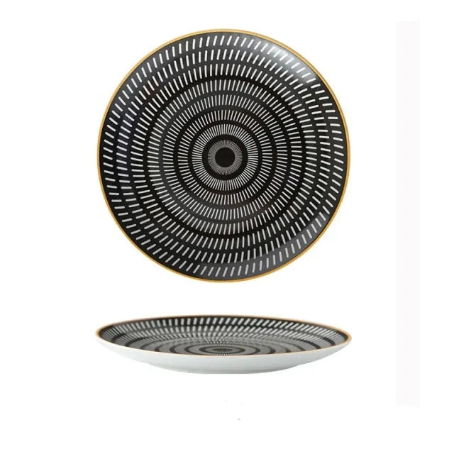 Pattern Ceramic Plate