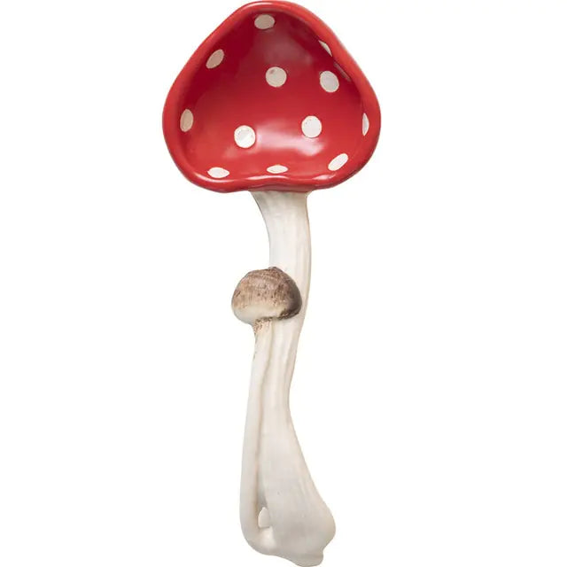 Nordic Style Ceramic Red Mushroom Tableware Cup