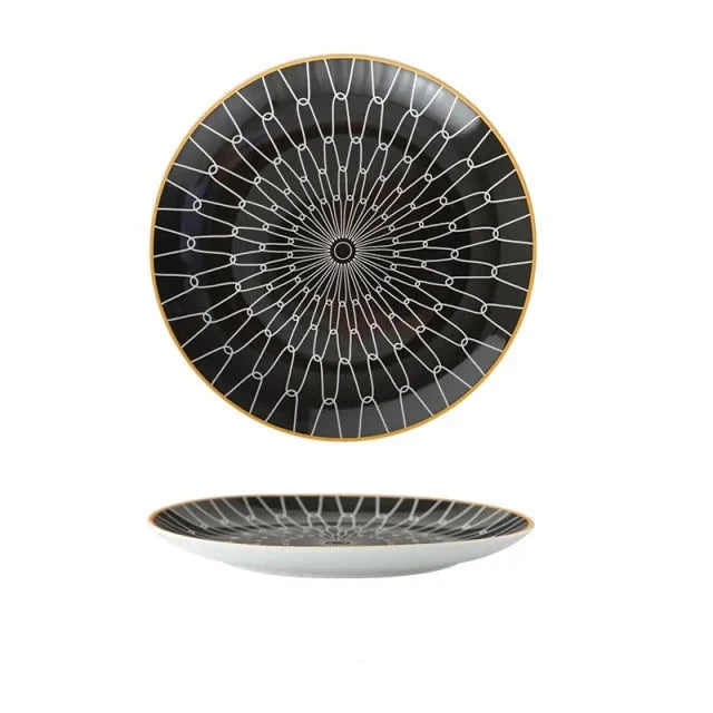 Pattern Ceramic Plate