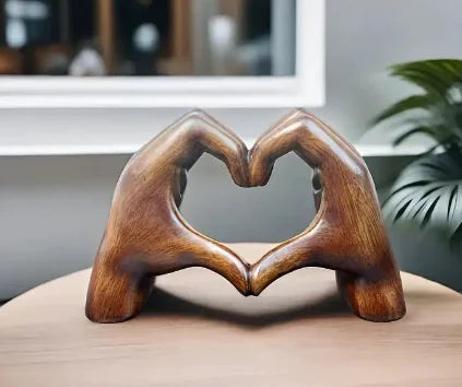 I Love You So Creative Heart Resin Statue Gift