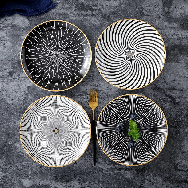 Pattern Ceramic Plate